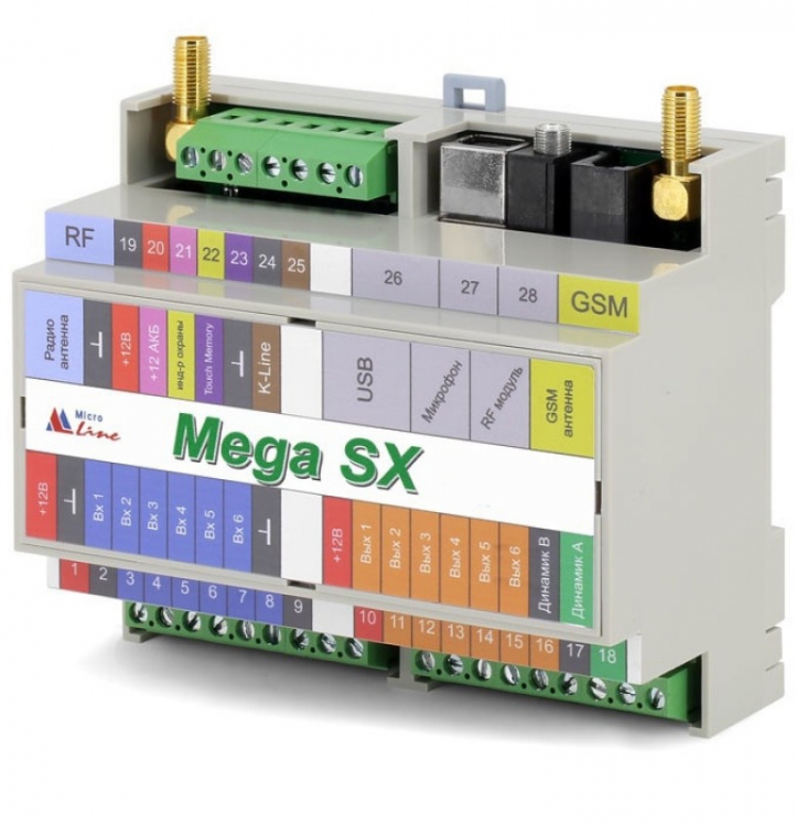MEGA SX-350 Light GSM сигнализация с WEB-интерфейсом